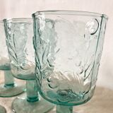 Coloured stemmed lenses