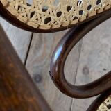 Vintage rocking chair Jakob and Josef Kohn
