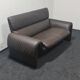 Vintage Swiss 2 seater leather sofa by De Sede model DS 2011