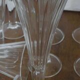 12 vintage champagne flutes