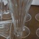 12 vintage champagne flutes