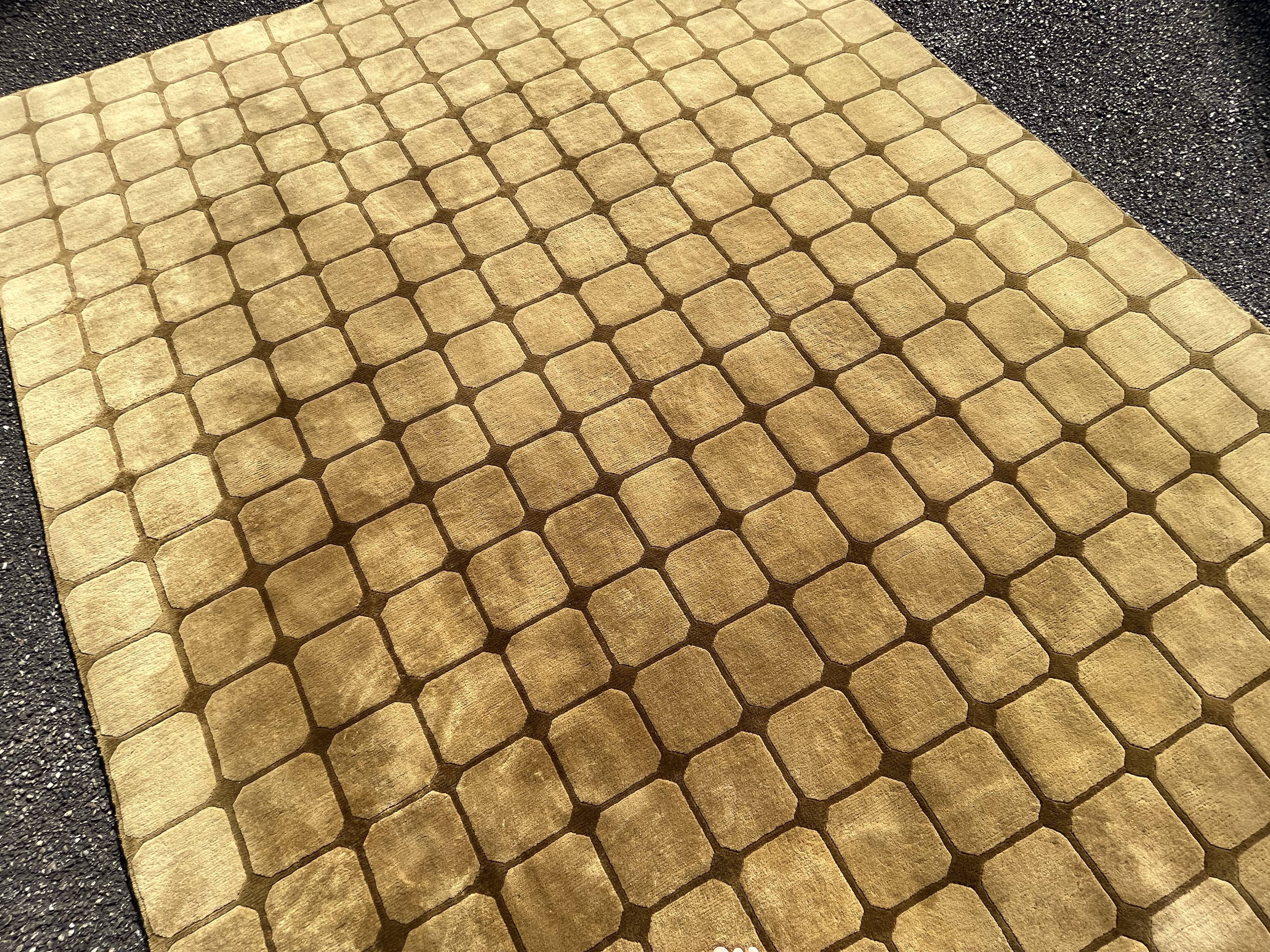 Modern Art Deco Style Carpet