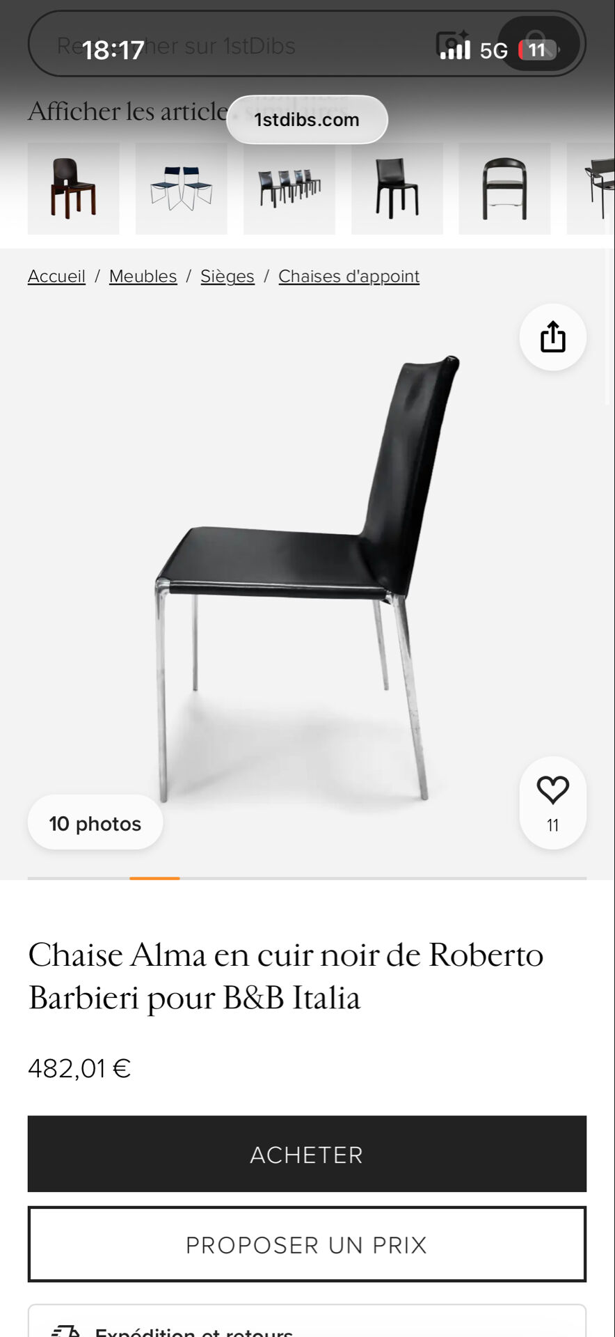 Chairs B&B Italia