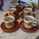 Weidmann porcelain coffee set 70s