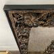 Ethnic carved wooden mirror 127x66cm