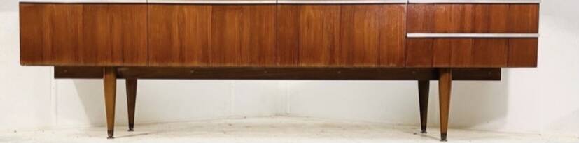 Enfilade scandinave vintage en teck