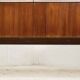 Enfilade scandinave vintage en teck