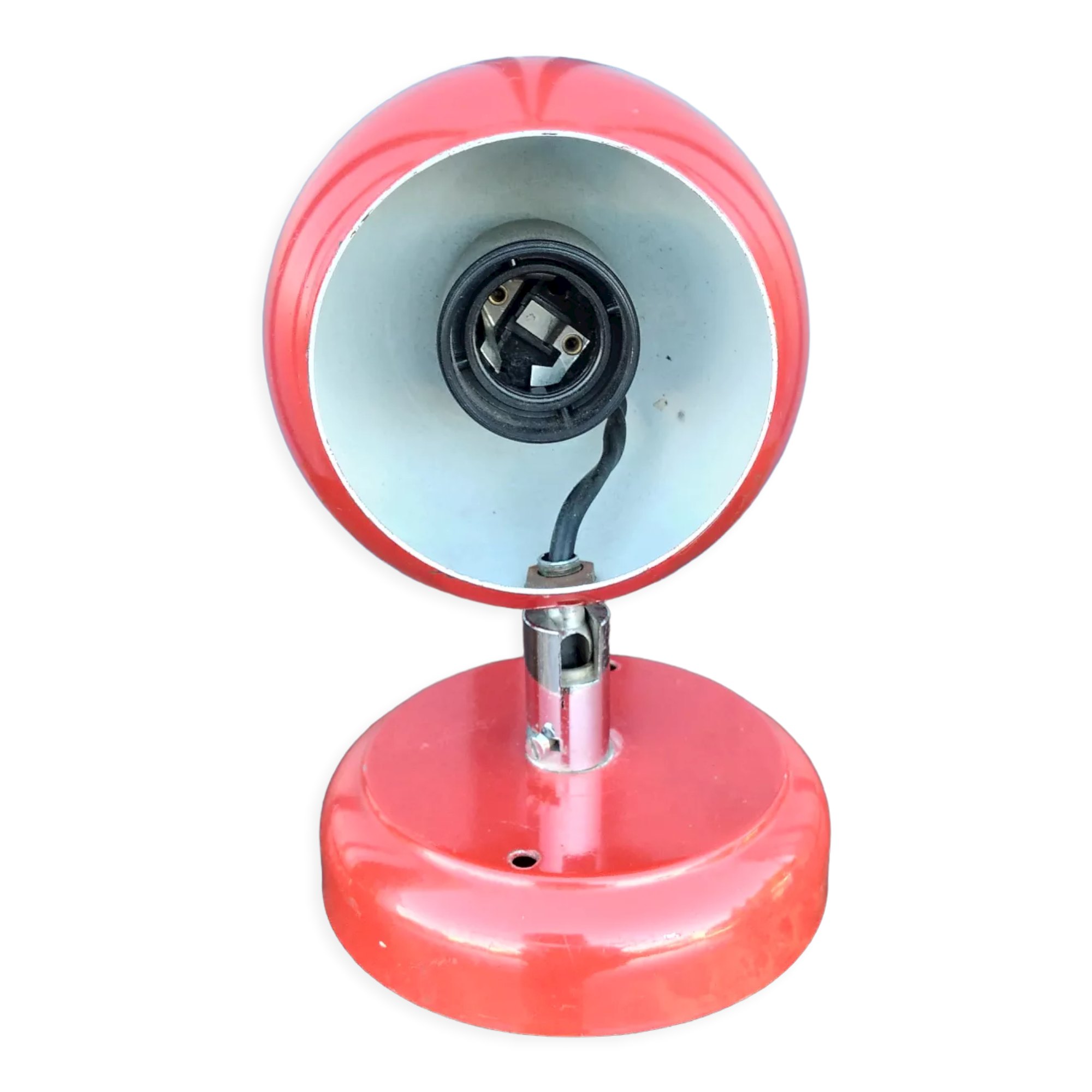 Red wall lamp 1960