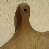 Old large cutting board 59 x 33 cm 3 kg