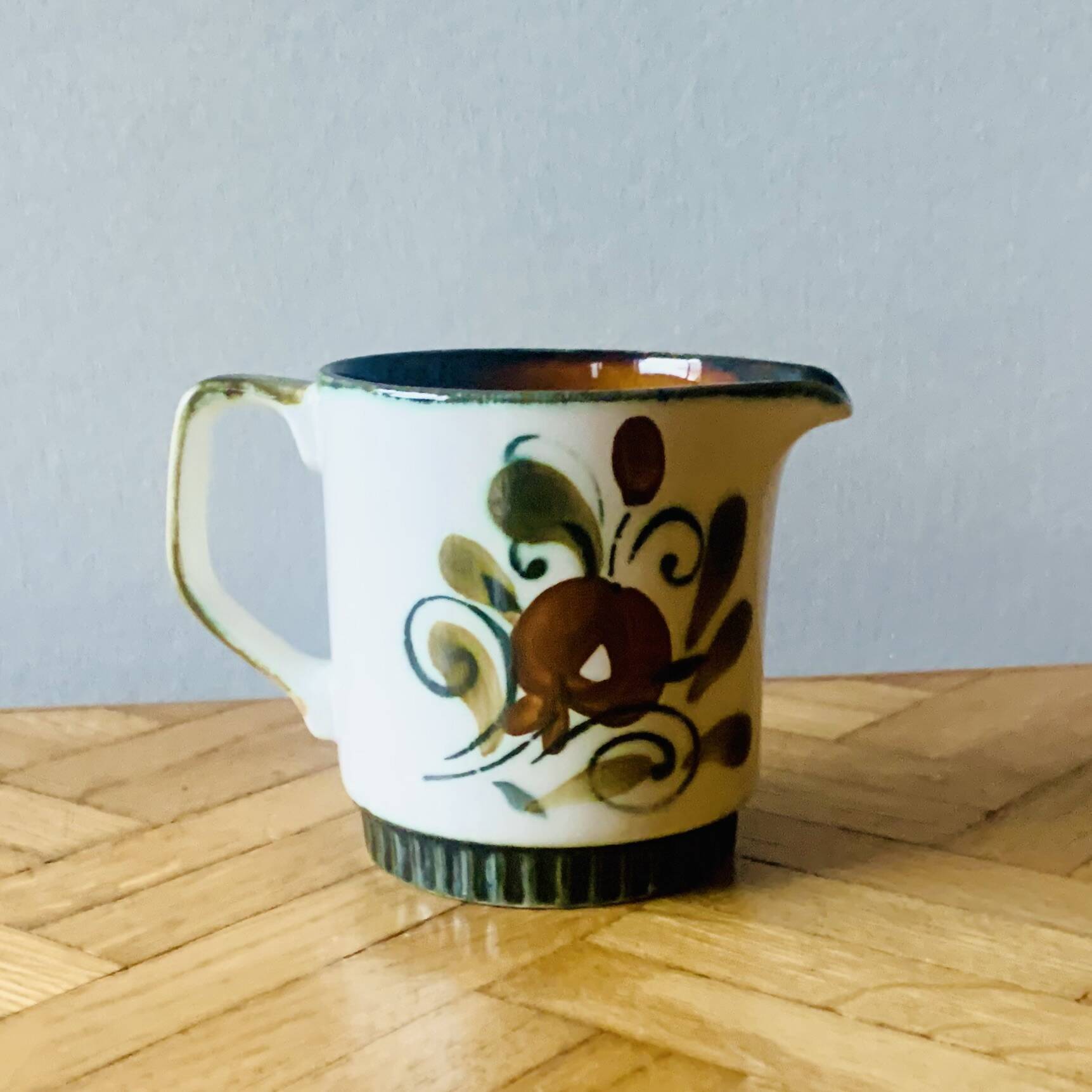 Old Boch milk jug - Argenteuil series