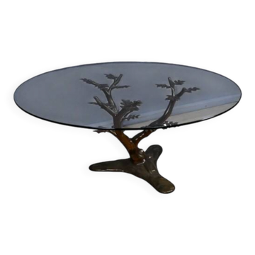 Bonsai coffee table, attributed to W. Daro – 1970