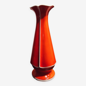 Roesler orange vase