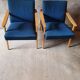 Paire de fauteuils scandinave 1970