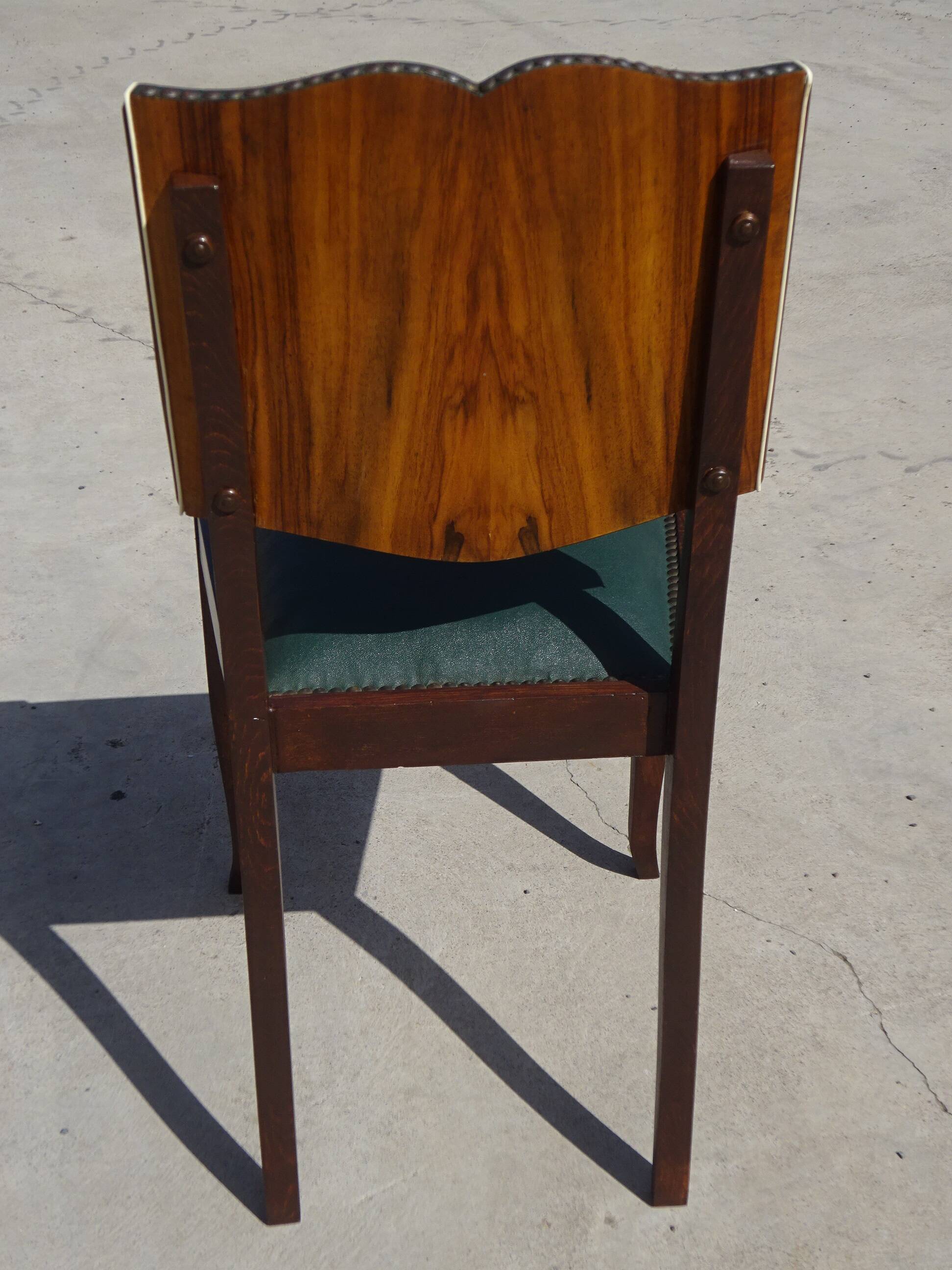 Restored Art Deco chairs, the 6.