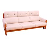 Canapé trois places vintage de style scandinave, 1970