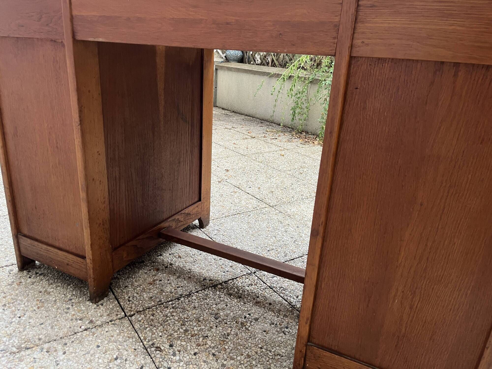 Vintage oak desk