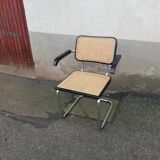 Marcel Breuer black armrest chair