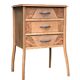 Art Deco chest of drawers in raw wood, 1930