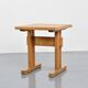 Les Arcs France, table en pin massif