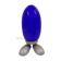 Blue "Fjorton" Dino Egg lamp by Tatsuo Konno for Ikea 1990s