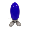 Blue "Fjorton" Dino Egg lamp by Tatsuo Konno for Ikea 1990s