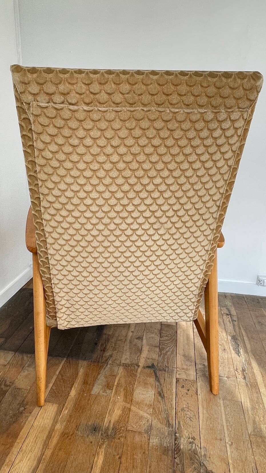 paire FAUTEUILS MANUCERE France Vintage