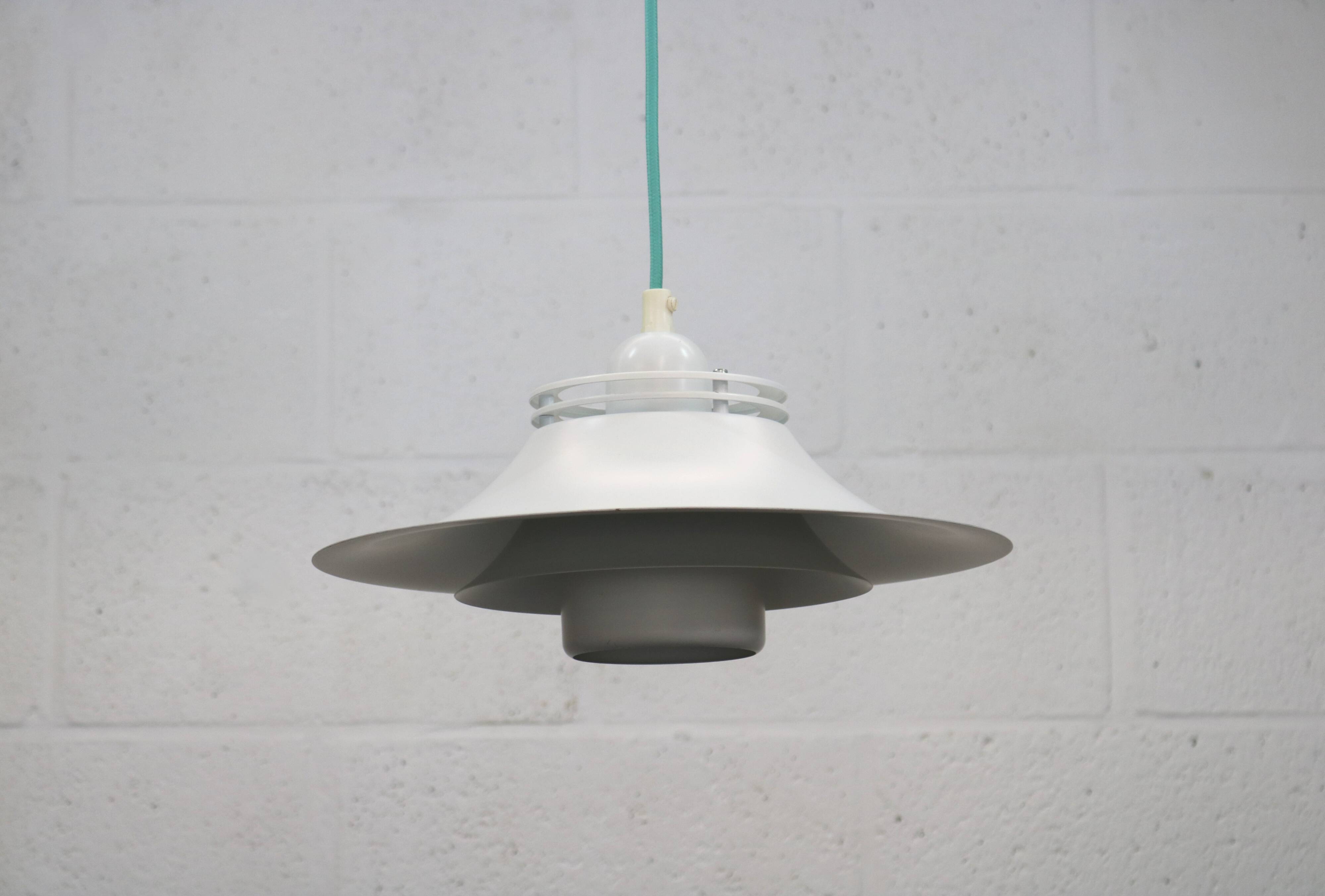 White Danish ceiling lamp *** Danish design *** Form Light *** model 52401