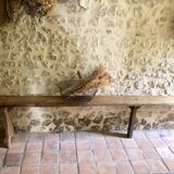 Large renovated farm bench