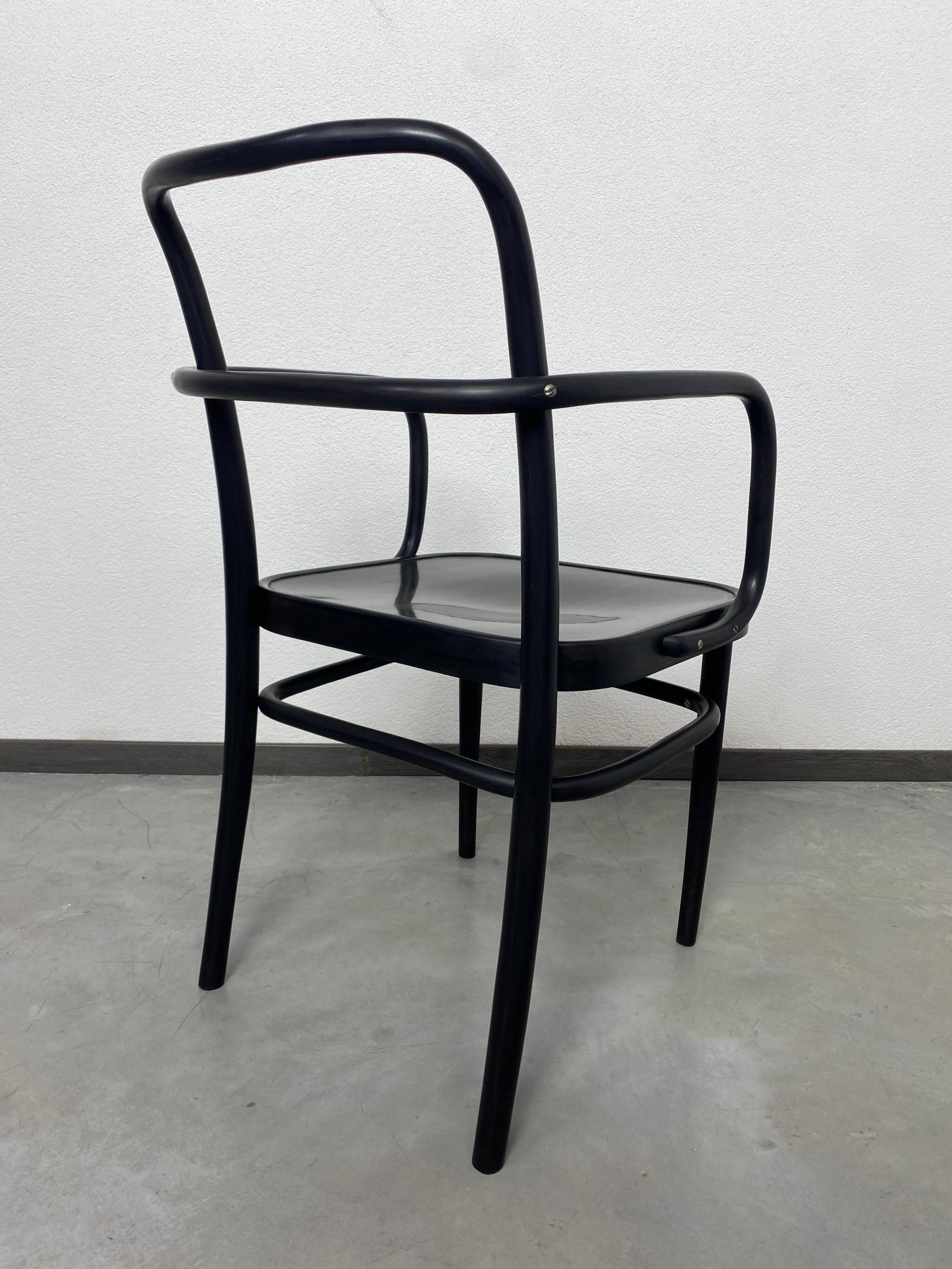 Art Deco armchairs no. A 64F by Adolf Gustav Schneck for Thonet Mundus