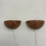 Lot de 2 appliques en céramique, années 1970