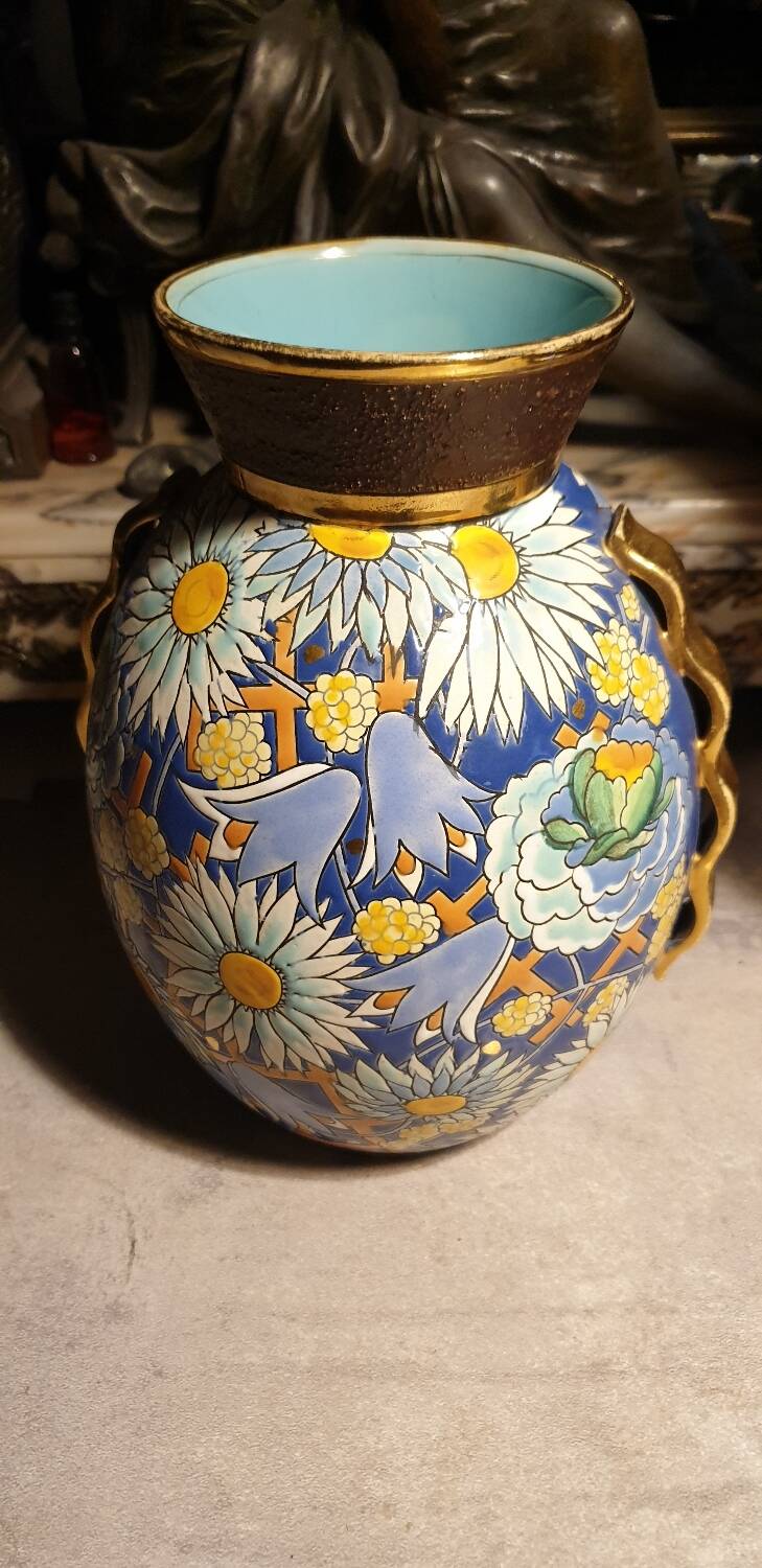 Vase à col la Louvière