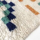 Moroccan Berber carpet Beni Ouarain 2x1.27m
