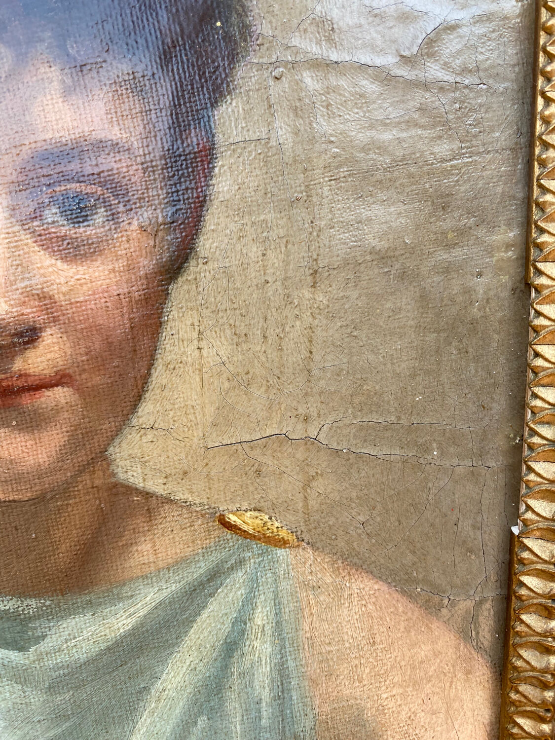 Portrait of a 19th century Empire woman