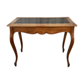 Louis XV style table, leather top