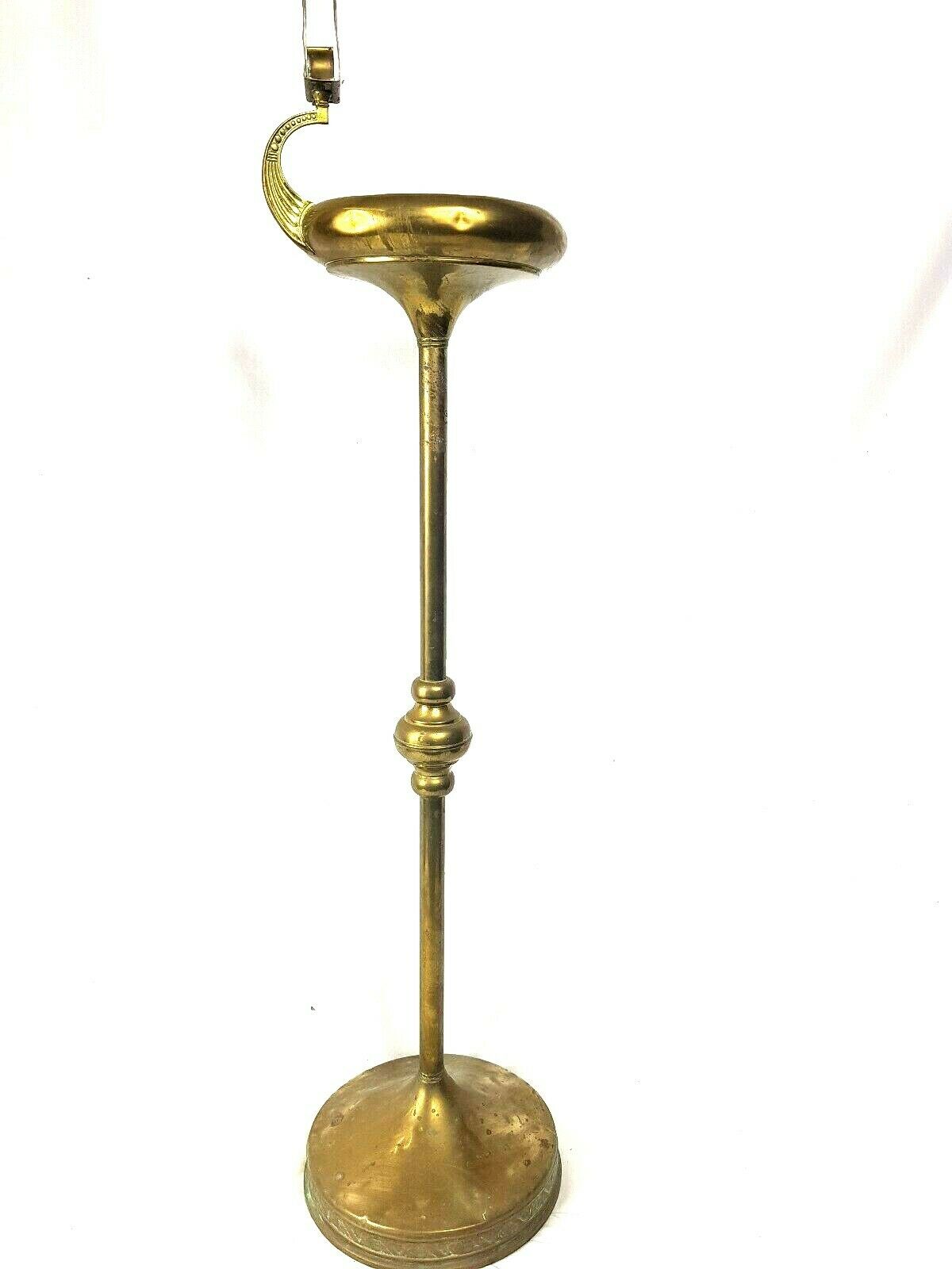 Brass and copper brass ashtray art nouveau Daalderop Tiel Holland 1930-1940