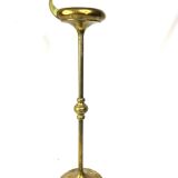 Brass and copper brass ashtray art nouveau Daalderop Tiel Holland 1930-1940