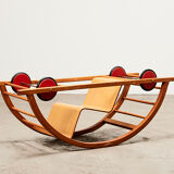 Hans Brockhage Kids Car / Rocking Chair for Siegfried Lenz 1950s