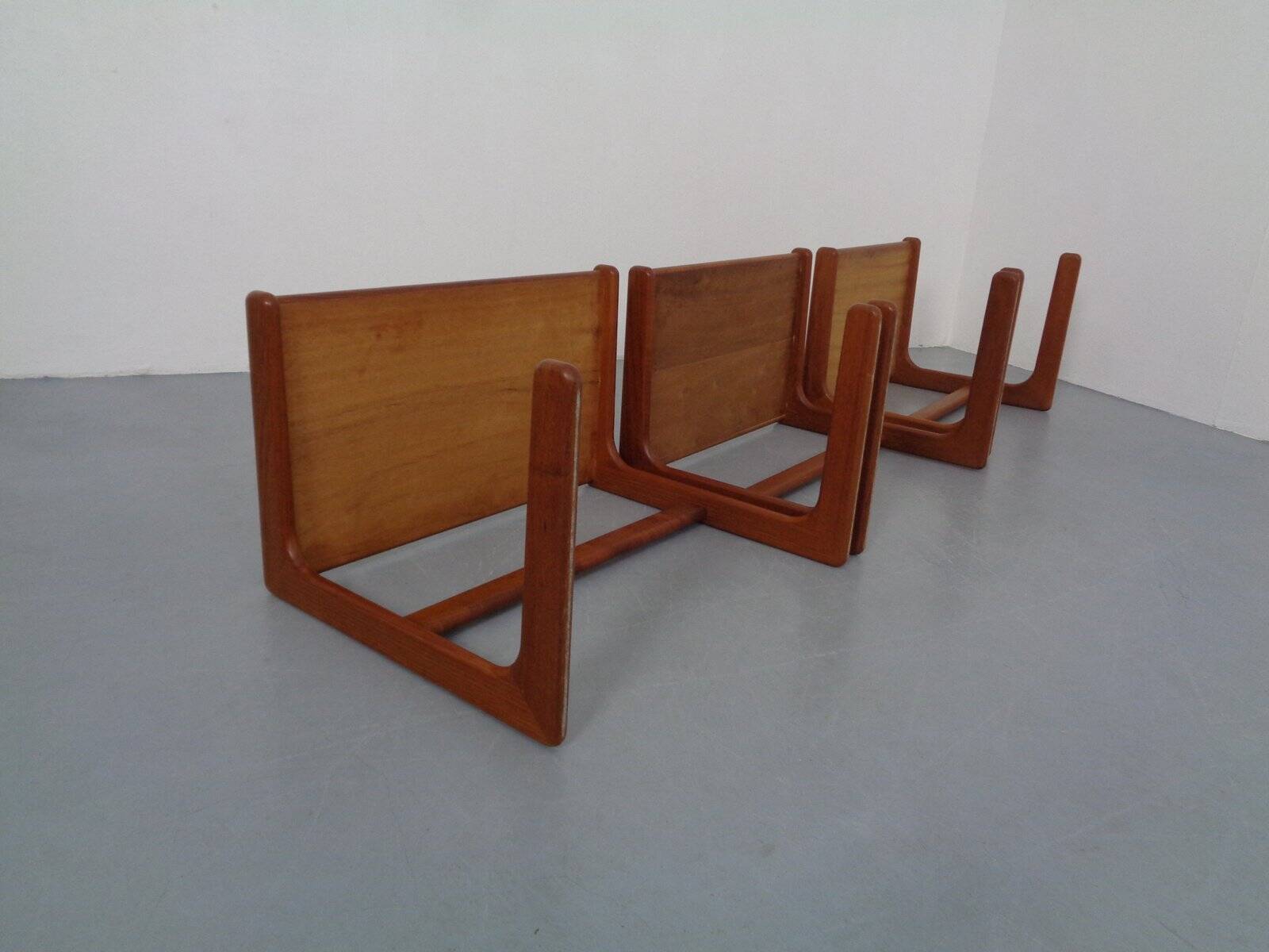 Danish Teak Nesting Tables from Salin Nyborg, 1960s, Set of 3