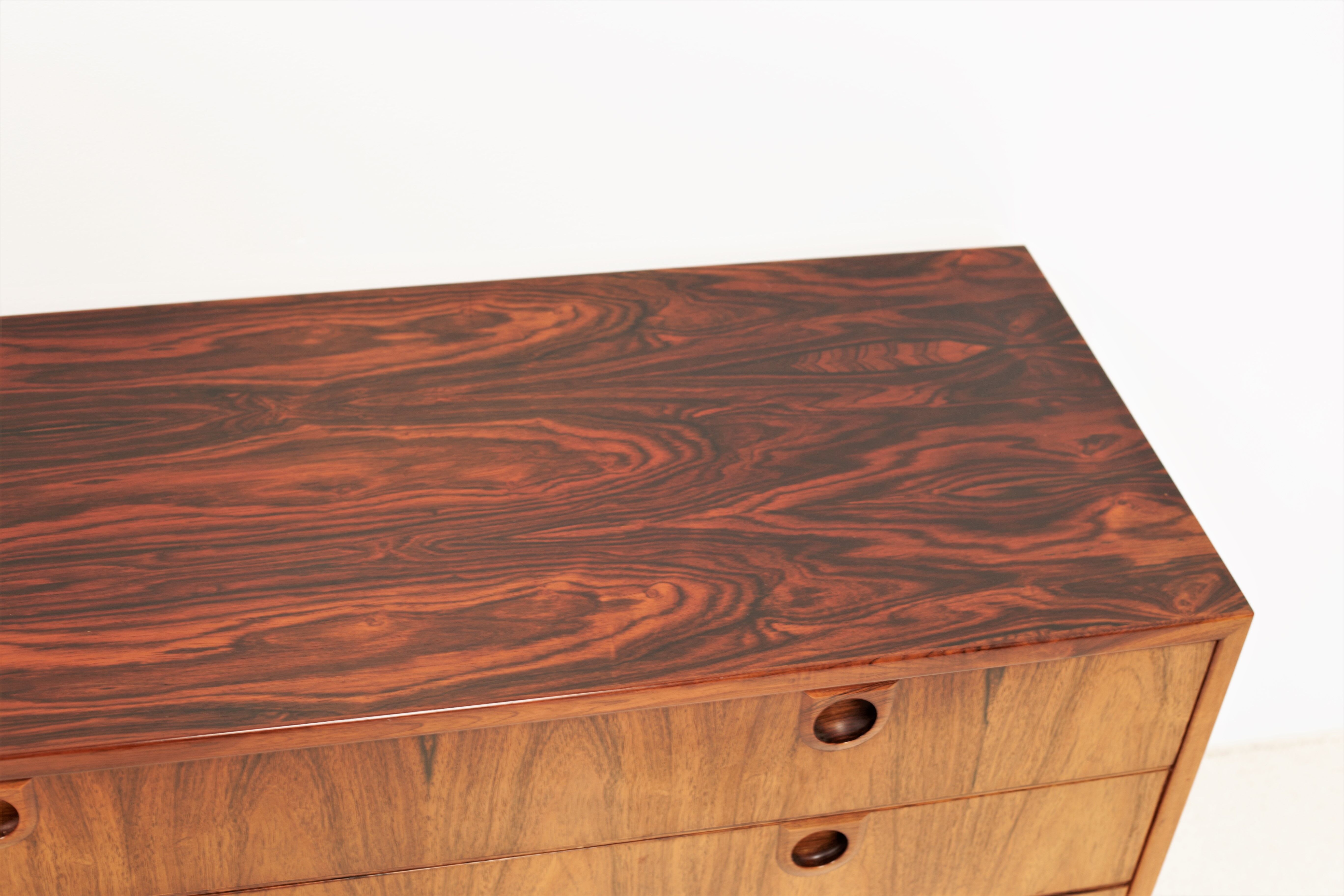 Commode en palissandre