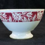 Bowl in faience k.g luneville