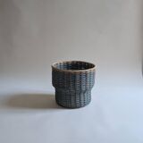 Wicker flowerpot