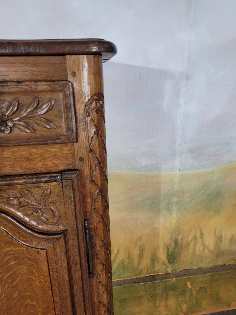 Large Norman jam cabinet in oak