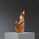 Forme sculpturale en chêne solide