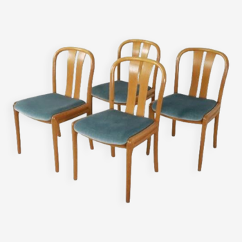 Set van 4 deense eetkamerstoelen 'Hauneck'