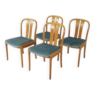 Set van 4 deense eetkamerstoelen 'Hauneck'