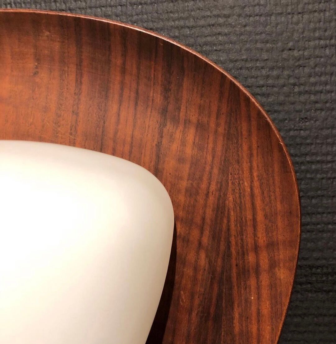 Gioffredo Reggiani teak sconce