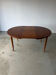Extendable round table Scandinavian design in teak Danish manufacture