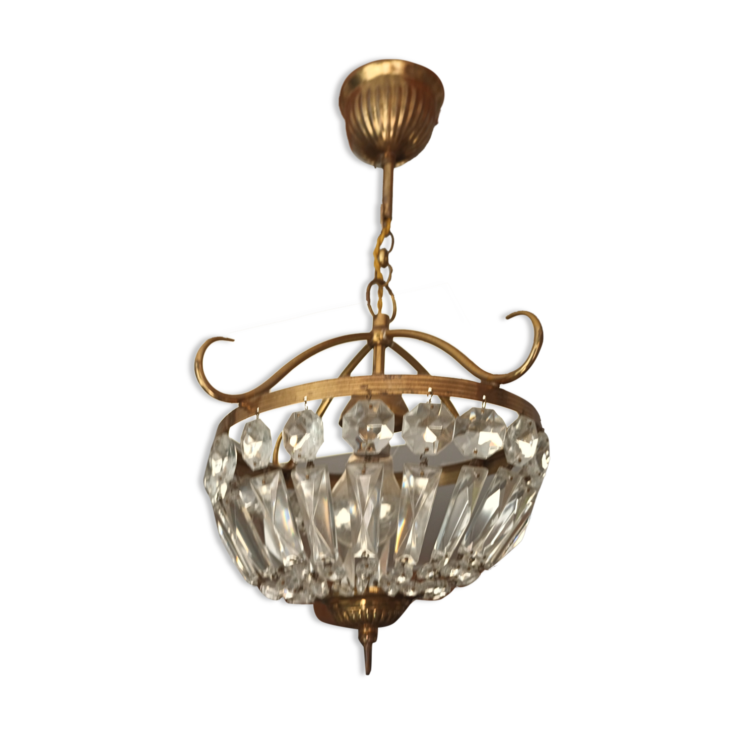 Chandelier pampilles XW th