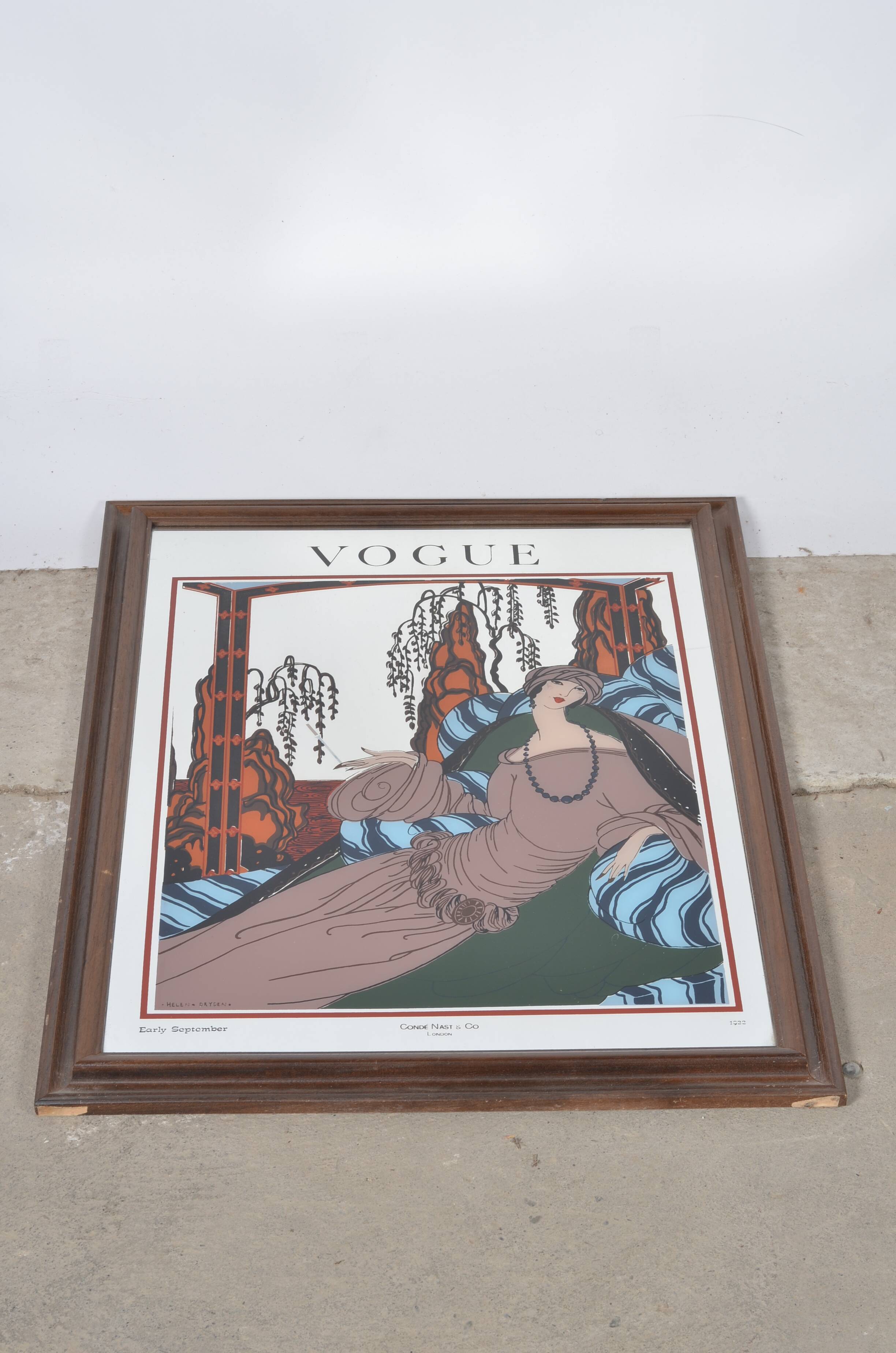 Vogue advertising mirror