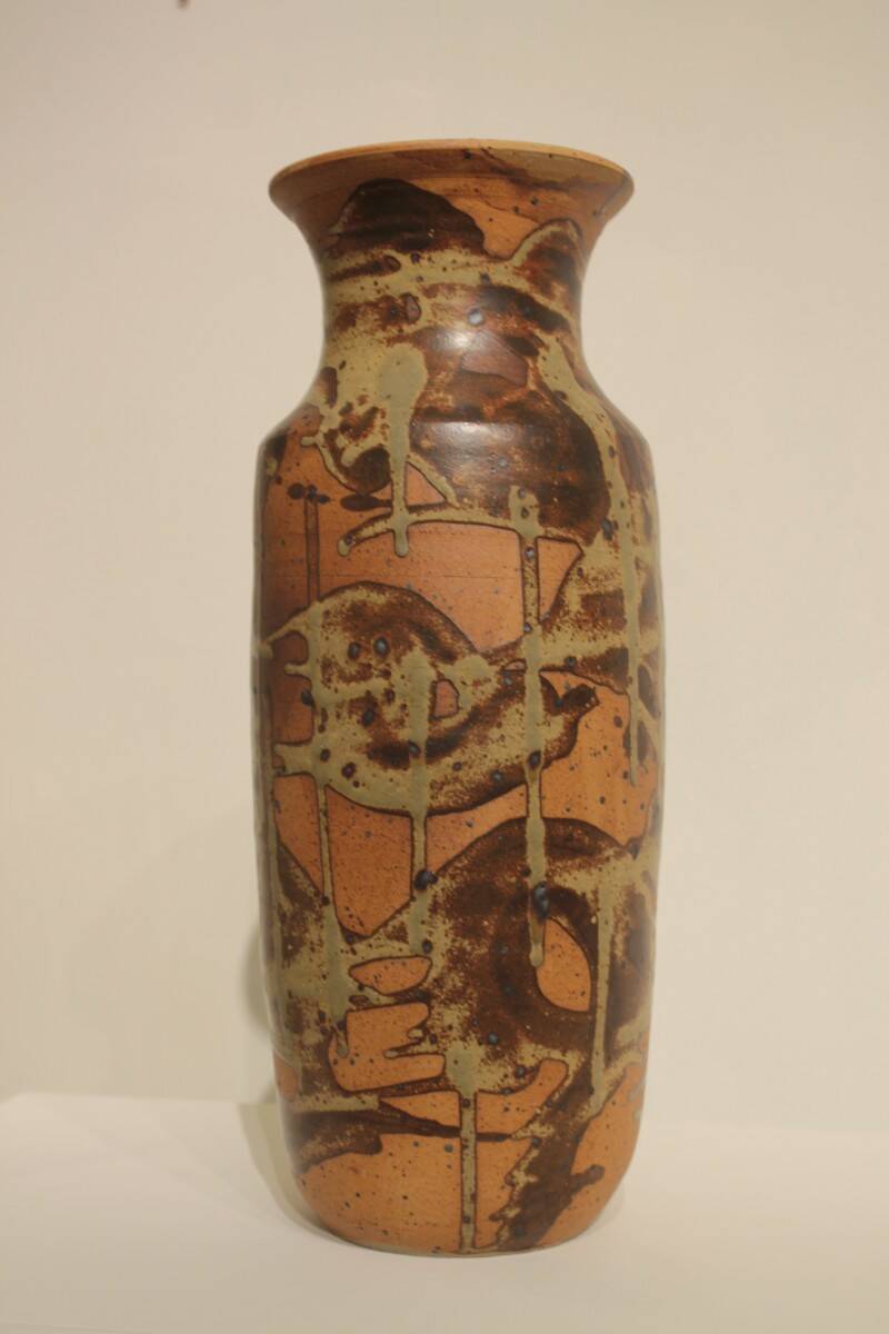 Ceramic vase "The Cyclades" - Roland Zobel, Anduze